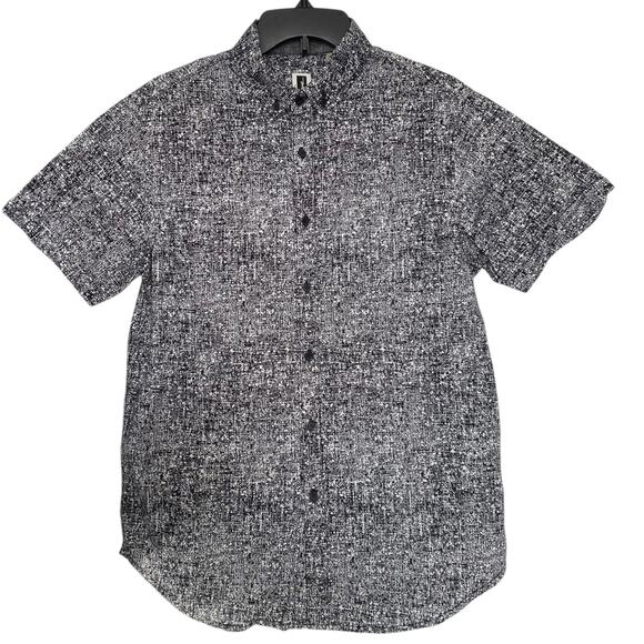 Howe N*65 Creative Force Button Down Short Sleeve Shirt Size Small - Picture 1 of 4